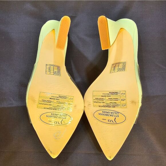 BRAND NEW YVO PEOPLE POINTED TOE SLIP-ON WOMEN"S HIGH HEEL SANDAL - Picture 10 of 15